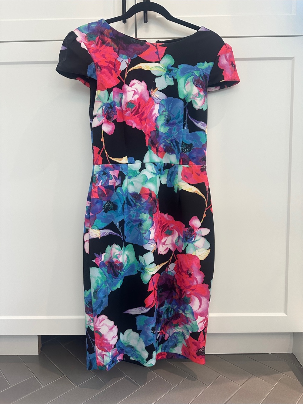 Betsey Johnson Floral Fit & Flare Women's Dress